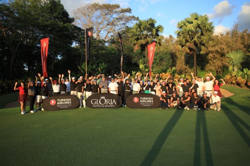 Republika Bali Golfer Putu Srimawan compete in Turkish Airline World Golf Club