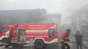 CNN Fire in Pasar Ubud