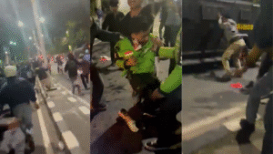 Amateur footage captures the moment a police tactical vehicle ran over an ojol driver in Jakarta, sparking nationwide protests.